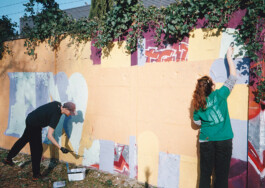 béton brouillon petite peinture 