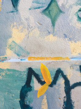 Fresque Clémenchat béton brouillon _ mural _ peinture _ street art 